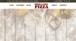 Desktop Screenshot of monalisapizzafate.com